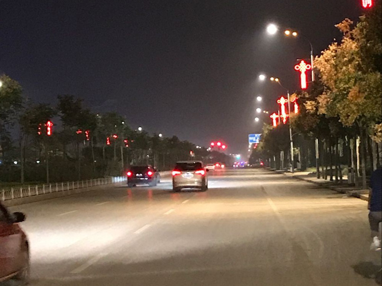 菏澤市鄆城縣水滸路、金河路照明改造